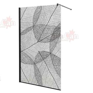 Душевая перегородка AvaCan MB120 чёрный